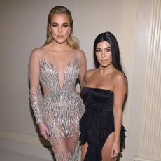 new york, ny november 21 hloe kardashian and kourtney kardashian attend gabrielles angel foundation for cancer research hosts angel ball 2016 on november 21, 2016 in new york city photo by dimitrios kambourisgetty images for gabrielles angel foundation