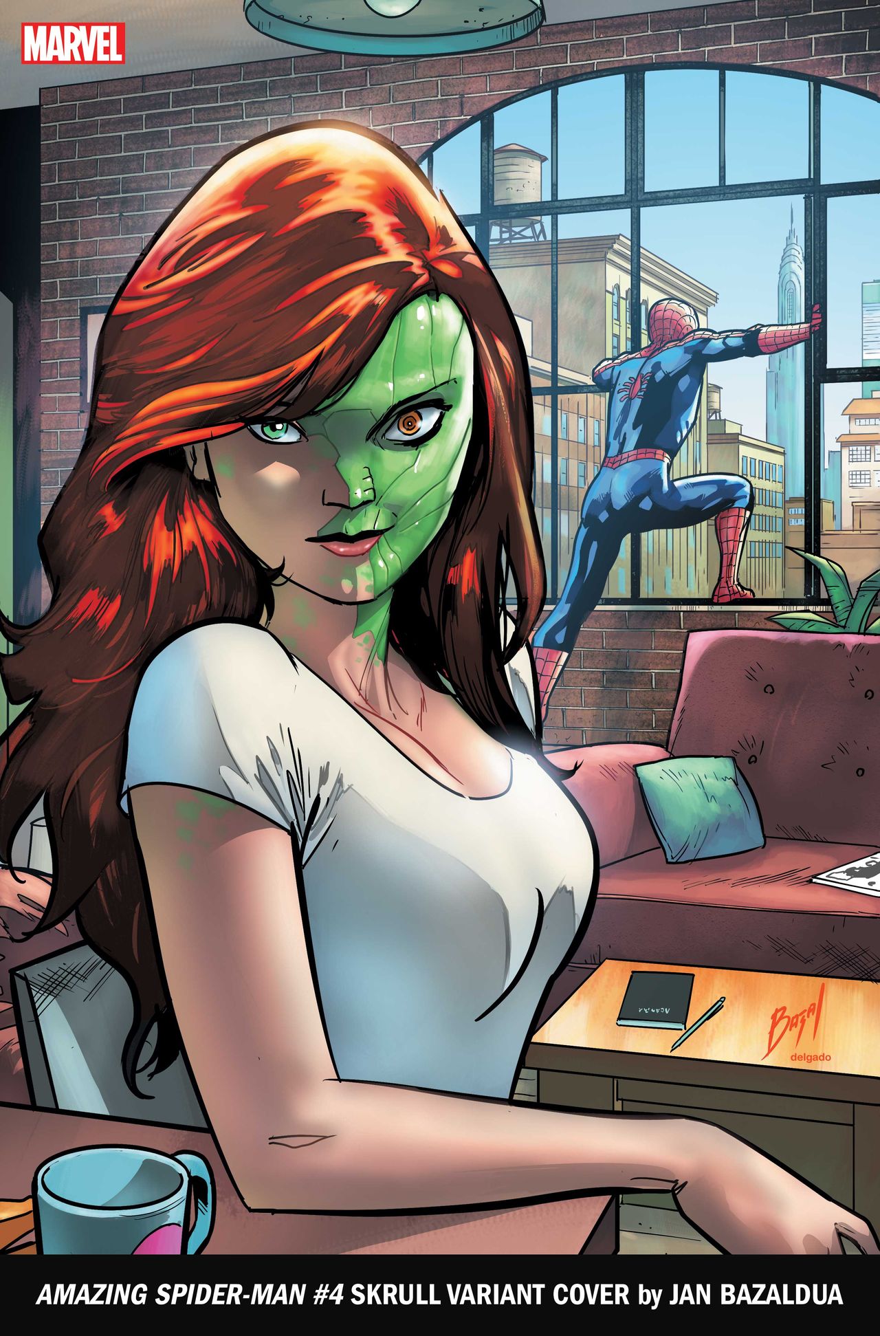 Marvel Comics' Skrull variant cover