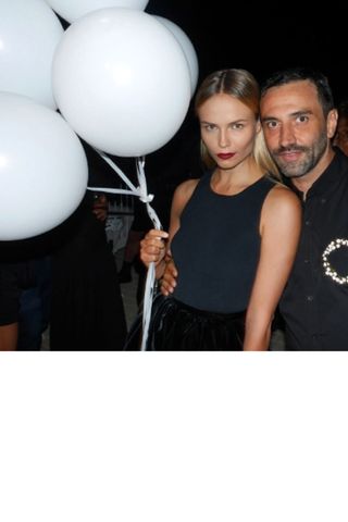 Natasha Poly and Riccardo Tisci at his birthday party