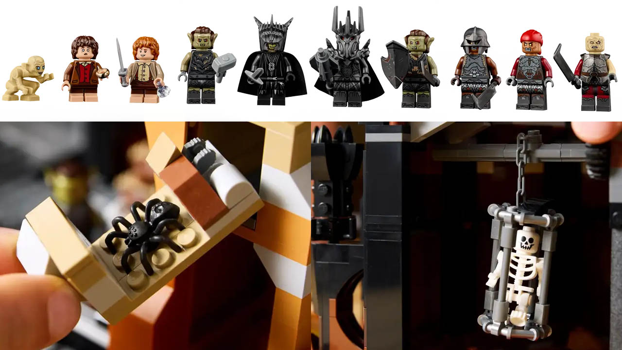 An epic, evil Lord the Rings set is coming to the LEGO store
