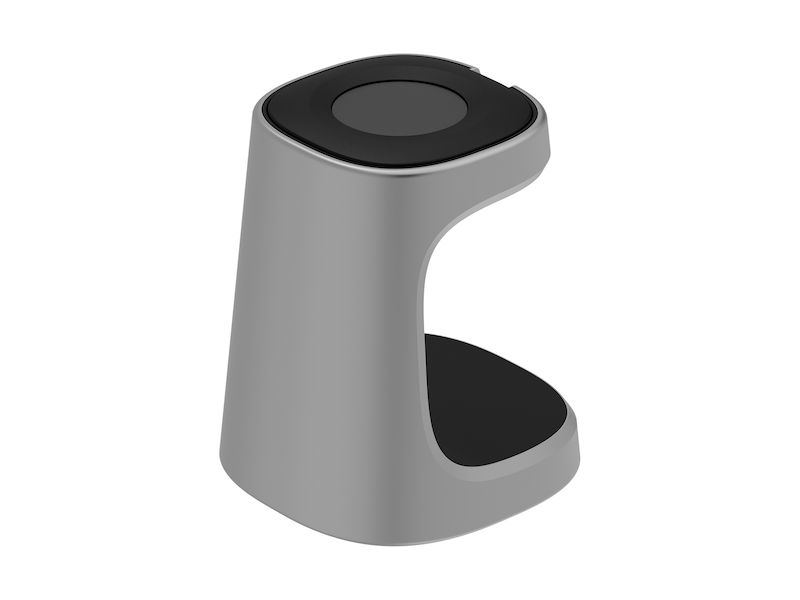 A side view of Samsung's new Galaxy Charging Cradle for its Watch 5 Pro.