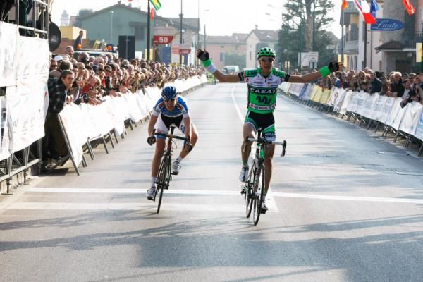 Facchini and Cattaneo arrived together, but it was the Casati Team-MI Impianti who took it.