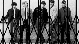 The Rolling Stones (L-R): bassist Bill Wyman, guitarist Brian Jones, guitarist Keith Richards, singer Mick Jagger and drummer Charlie Watts