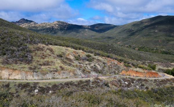 The Cleveland Mountains make a spectacular backdrop for the Sage Brush Safari race