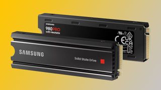 Samsung 980 Pro SSD with Heatsink