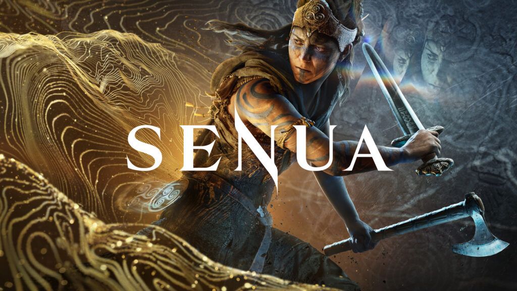 Shots of Senua in game