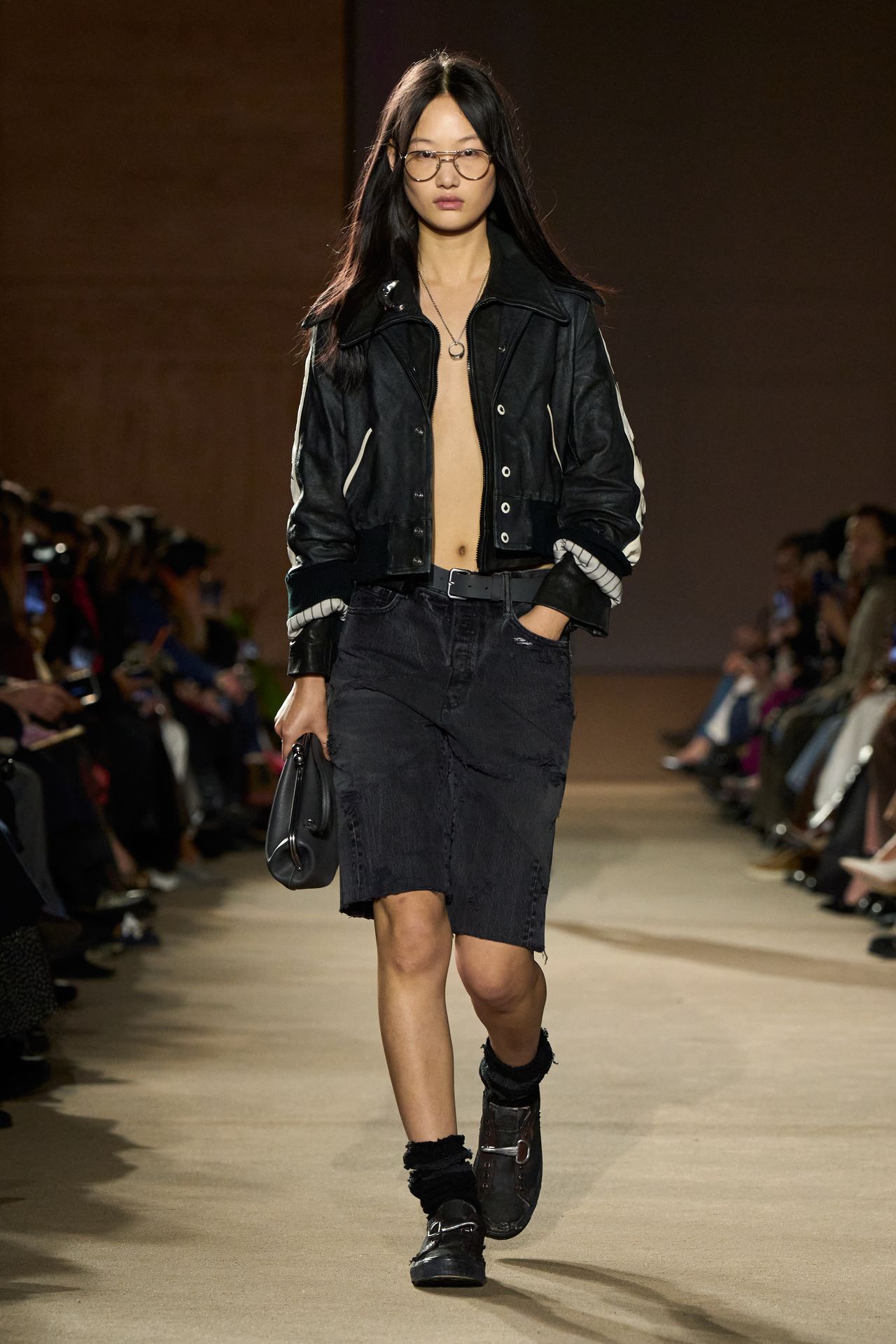 models walk the Coach Fall 2026 runway at New York Fashion Week