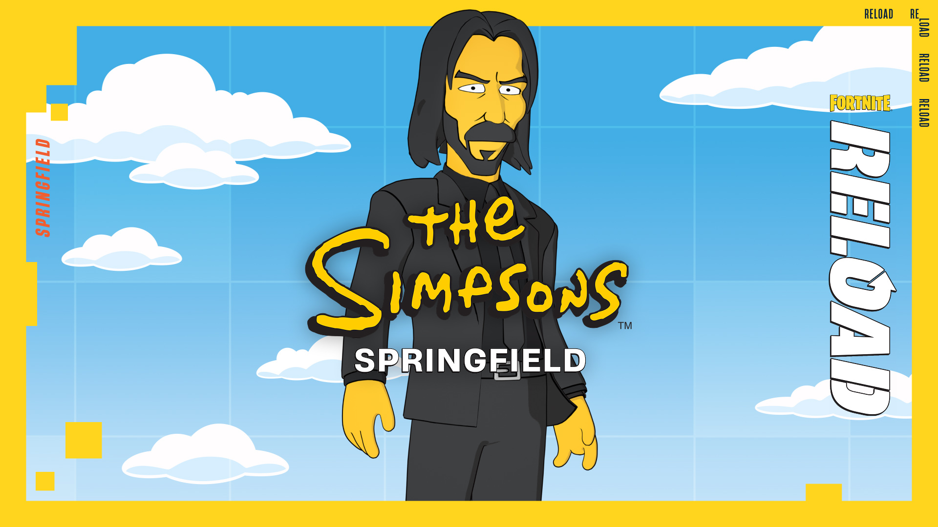 Fortnite x The Simpsons Reload