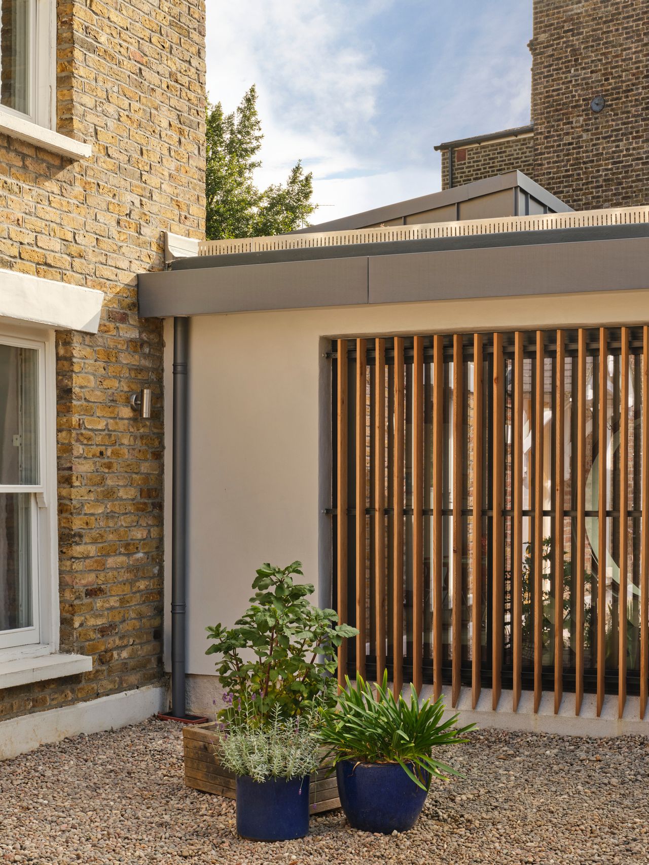 The new house is a private sanctuary in the city
