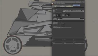 vehicle in Cinema 4D