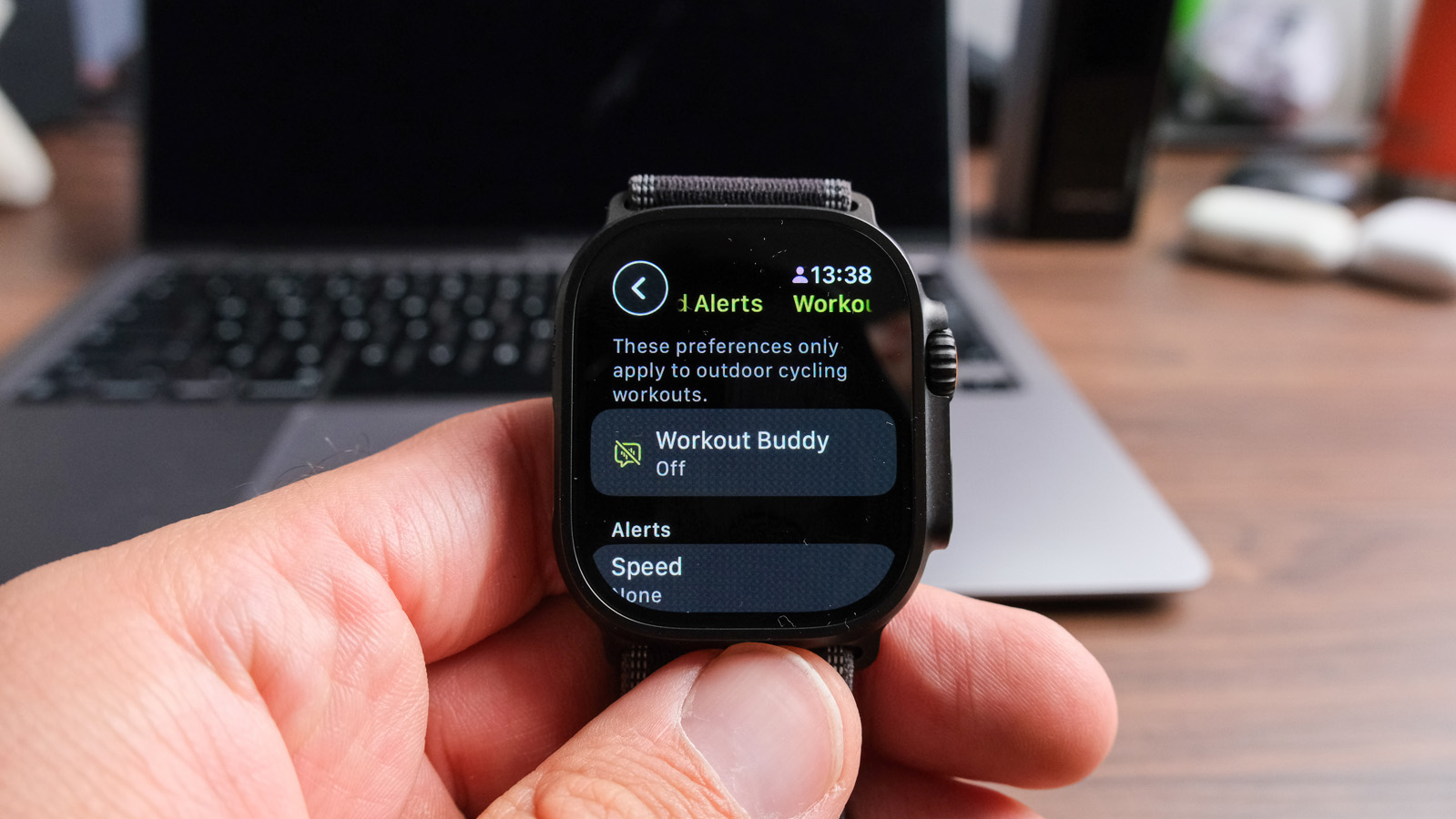 Apple Watch Ultra 3 detail shot