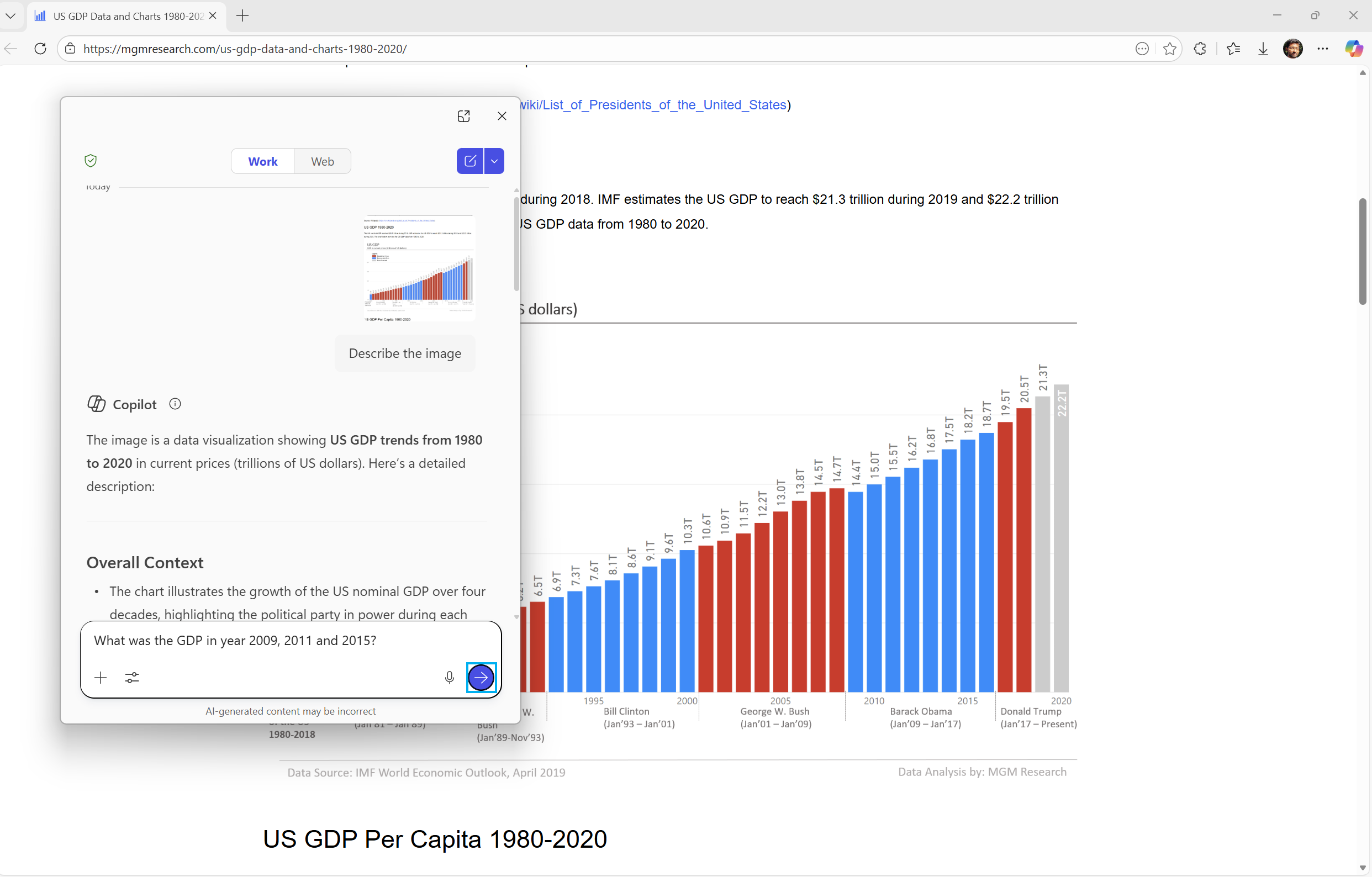 Narrator with Copilot integration