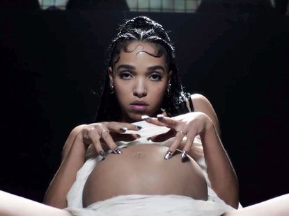 FKA Twigs Glass and patron