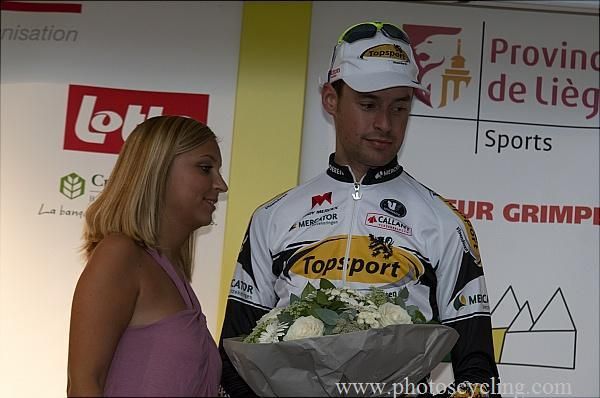 Sander Armee (Topsport Vlaanderen - Mercator) won the KOM prize.