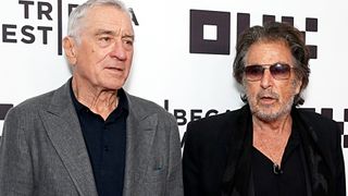 Robert De Niro (L) and Al Pacino attend "Heat" Premiere during 2022 Tribeca Festival at United Palace Theater on June 17, 2022 in New York City.