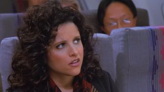 Seinfeld Elaine on plane