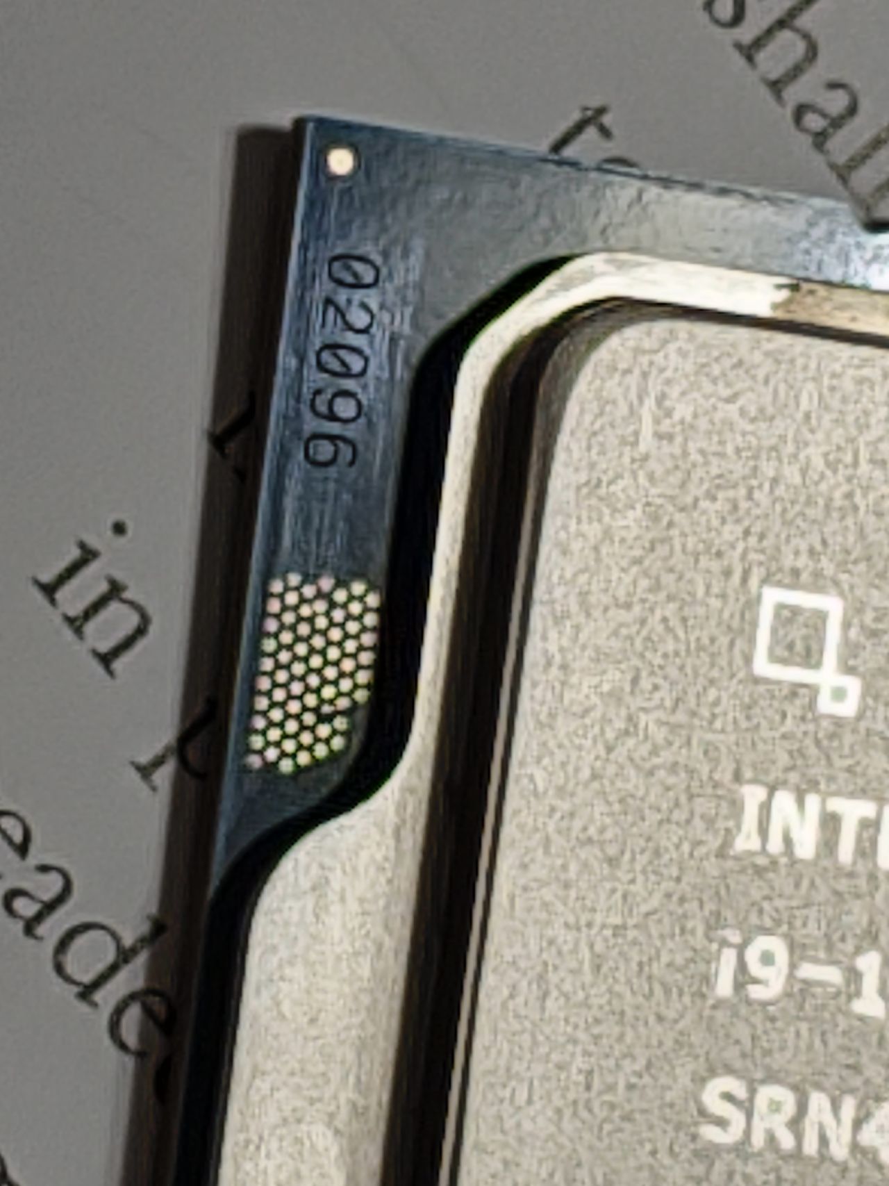 Intel Core i9-14900K serial number