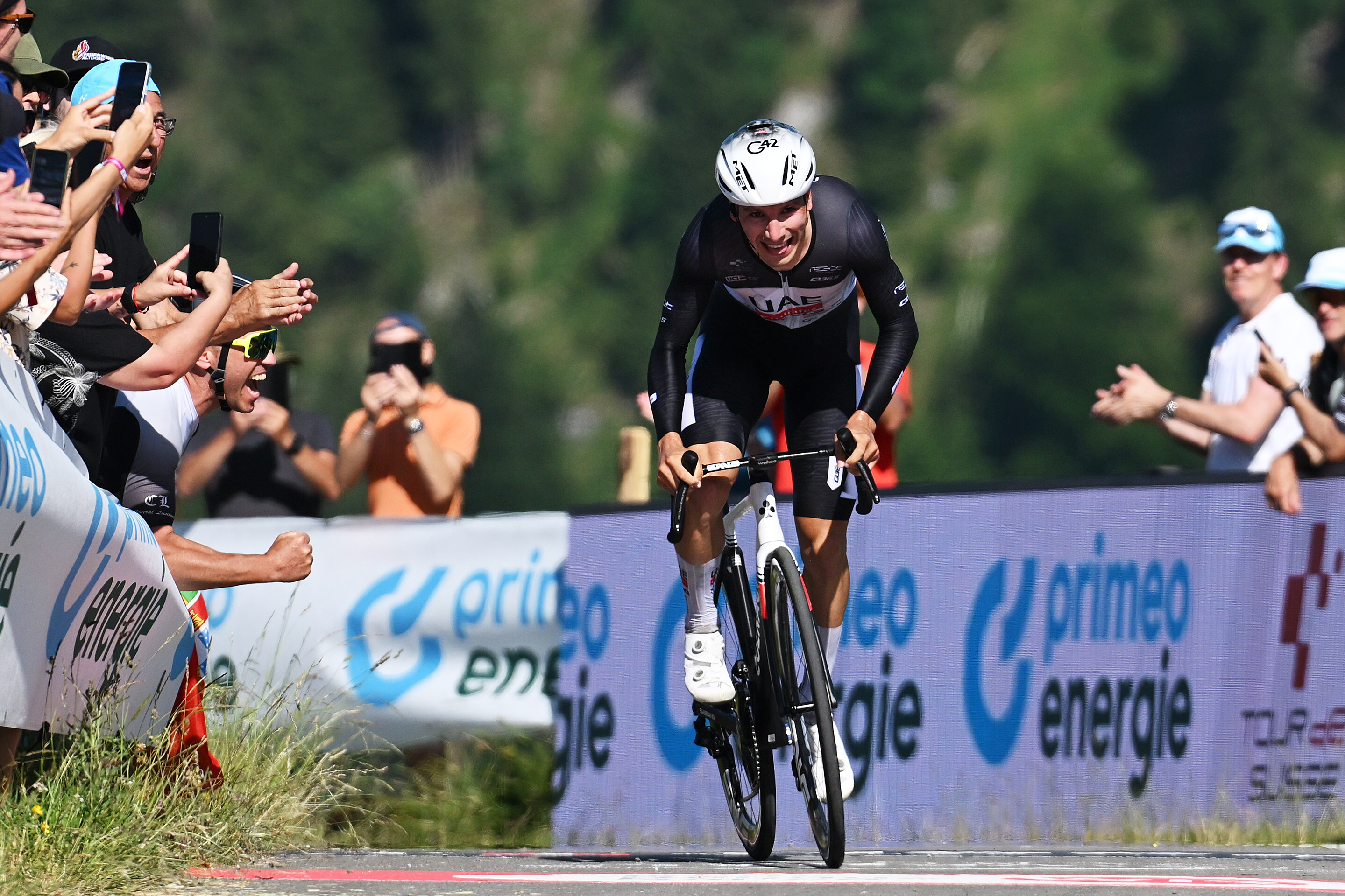 João Almeida closes in on the TT and GC victory at the Tour de Suisse 