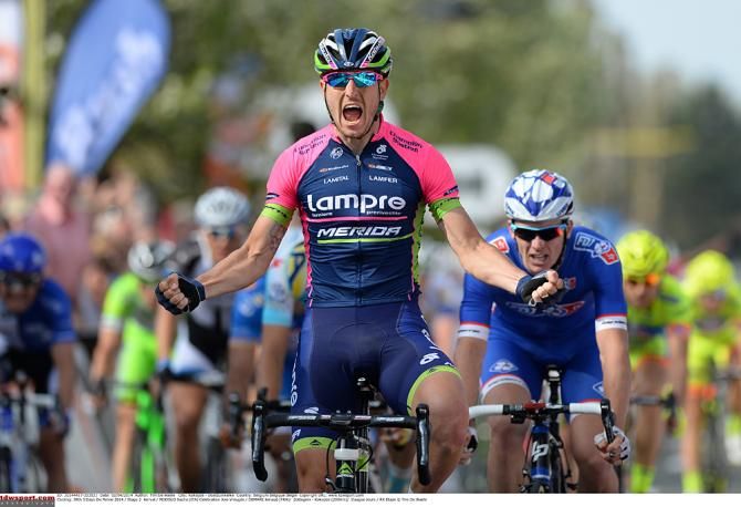 Sacha Modolo (Lampre-Merida) wins in Koksijde