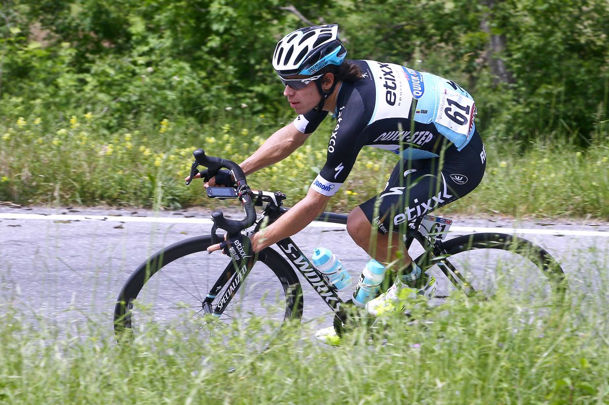 Rigoberto Uran (Etixx-Quick Step) didn't have a great day