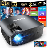 6. GooDee 4K Smart Projector: $339.99