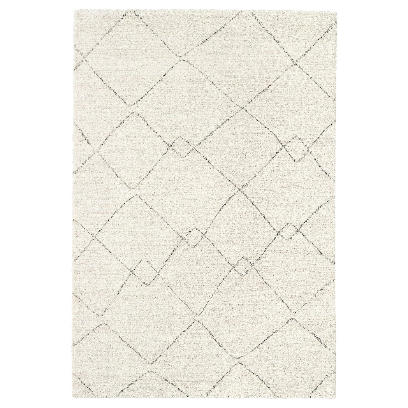 Tversted Rug, Low Pile - Beige 170x240 Cm