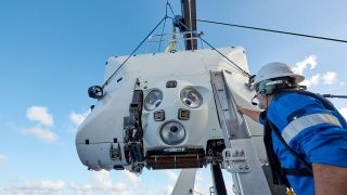 Richard Garriott will dive aboard Caladan Oceanic's "Limiting Factor," the first commercially certified full-ocean-depth deep submergence vehicle.