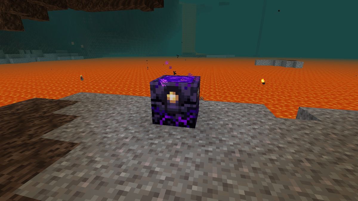 crying obsidian minecraft