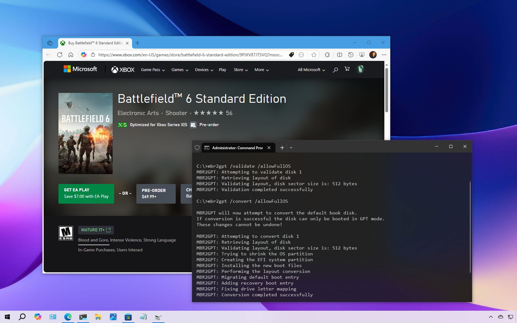 Windows 10 in GPT with Secure Boot enabled