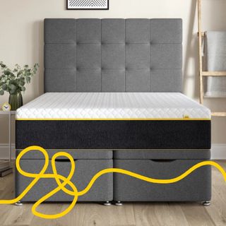 An Eve Sleep mattress and bed