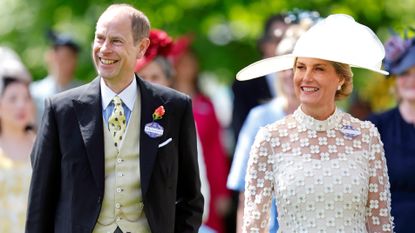  Prince Edward, Duke of Edinburgh and Sophie, Duchess of Edinburgh attend day two of Royal Ascot 2024