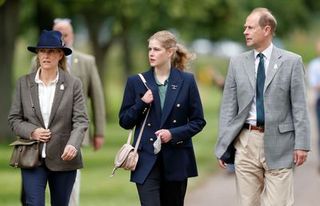 windsor, united kingdom july 03 embargoed for publication in uk newspapers until 24 hours after create date and time sophie, countess of wessex, lady louise windsor and prince edward, earl of wessex attend day 3 of the royal windsor horse show in home park, windsor castle on july 3, 2021 in windsor, england photo by max mumbyindigogetty images