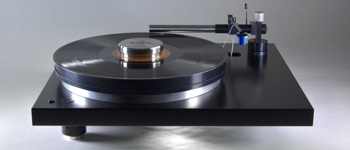 Air-supported turntable: Holbo MkII Airbearing