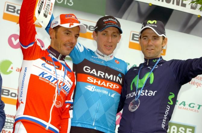 Rodriguez, Martin and Valverde make up the Liege-Bastogne-Liege podium