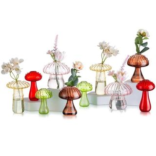 Walmart mushroom glass planter