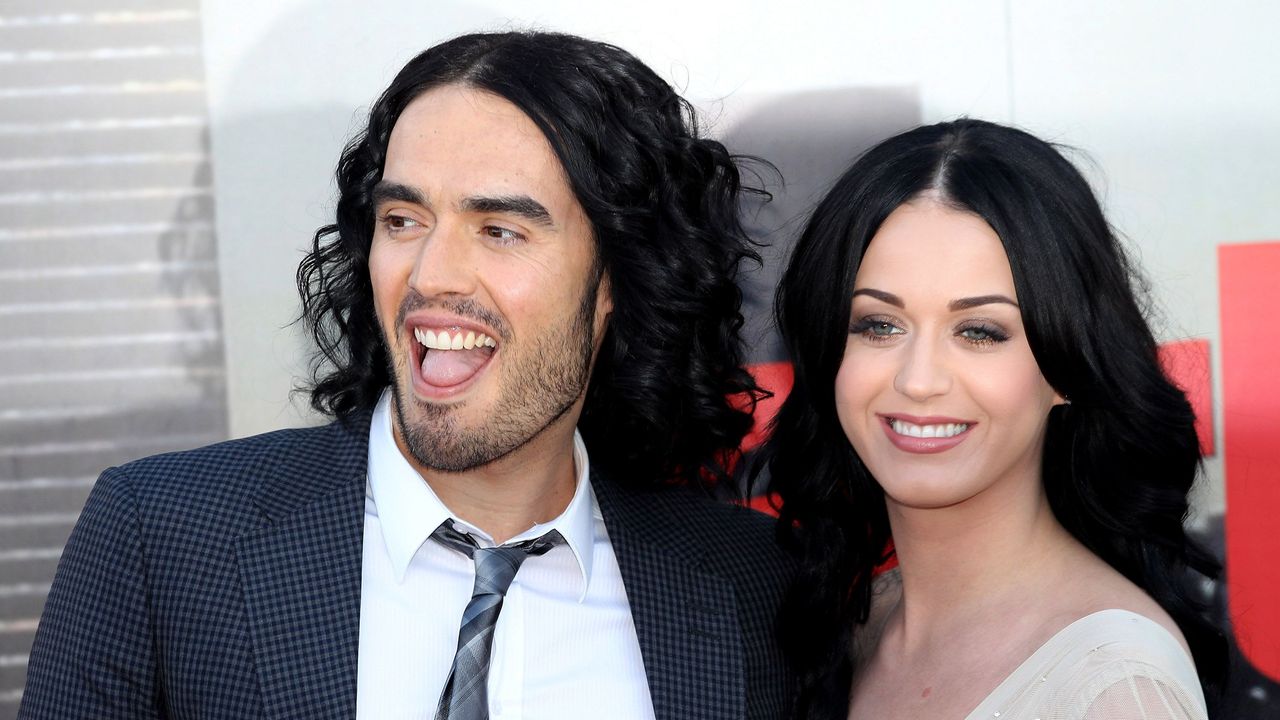 Russell Brand and Katy Perry