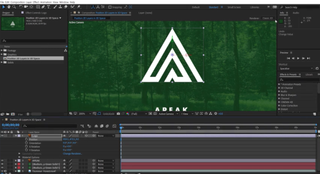 After Effects tutorials: graphic logo