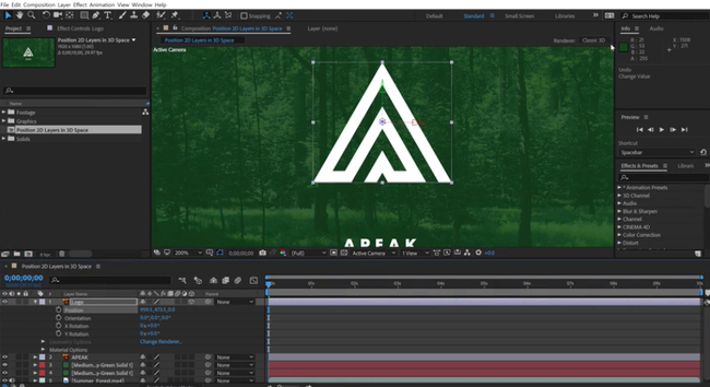after effects tutorials free download video
