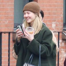 Iris Apatow wears Ugg boots