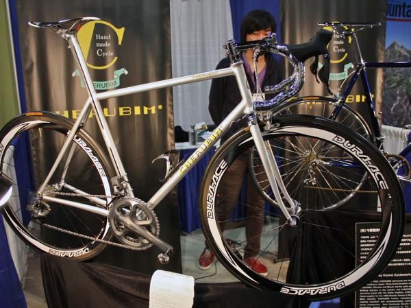 Cherubim's steel road racer was as much fine art as it was high-tech.
