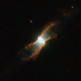 Planetary nebula NGC 6881 was seen by Hubble Space Telescope. Image released March 12, 2012.
