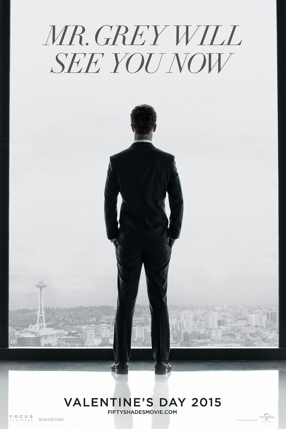 Jamie Dornan stars in first Fifty Shades of Grey movie poster