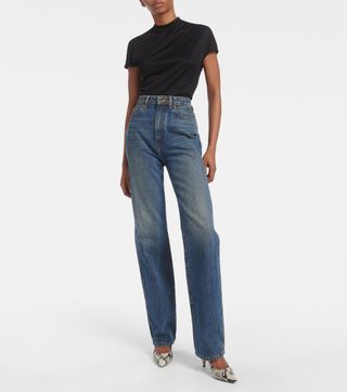 Danielle High-Rise Straight Jeans