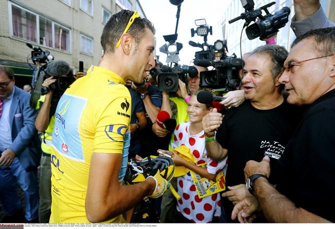"Wait, who gets to win? Van Avermaet?"