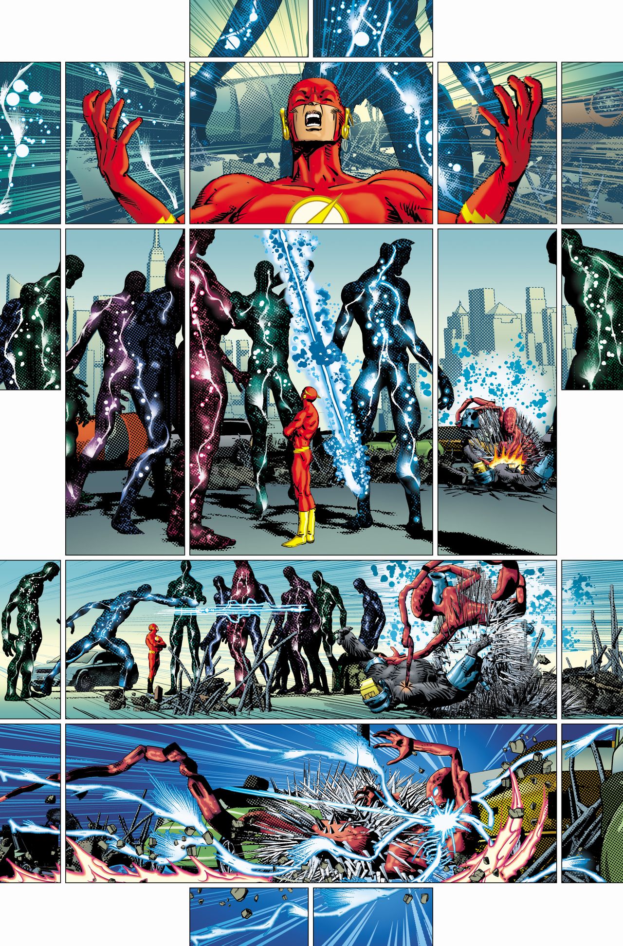 Interior art from The Flash #2.