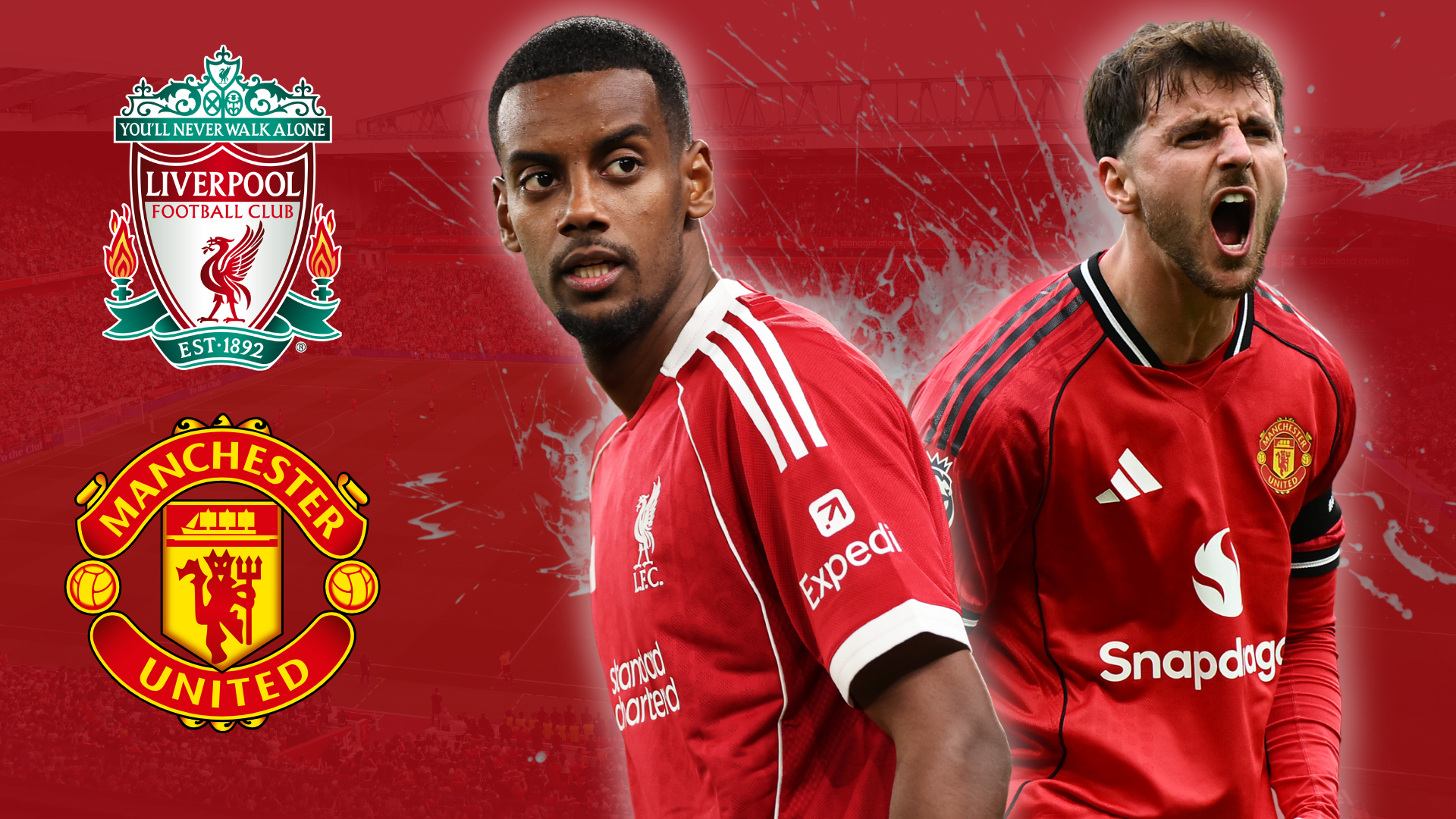 Liverpool vs Man United Promo Image