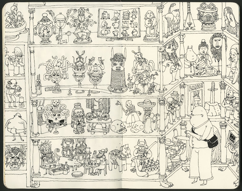 Mattias Adolfsson line art