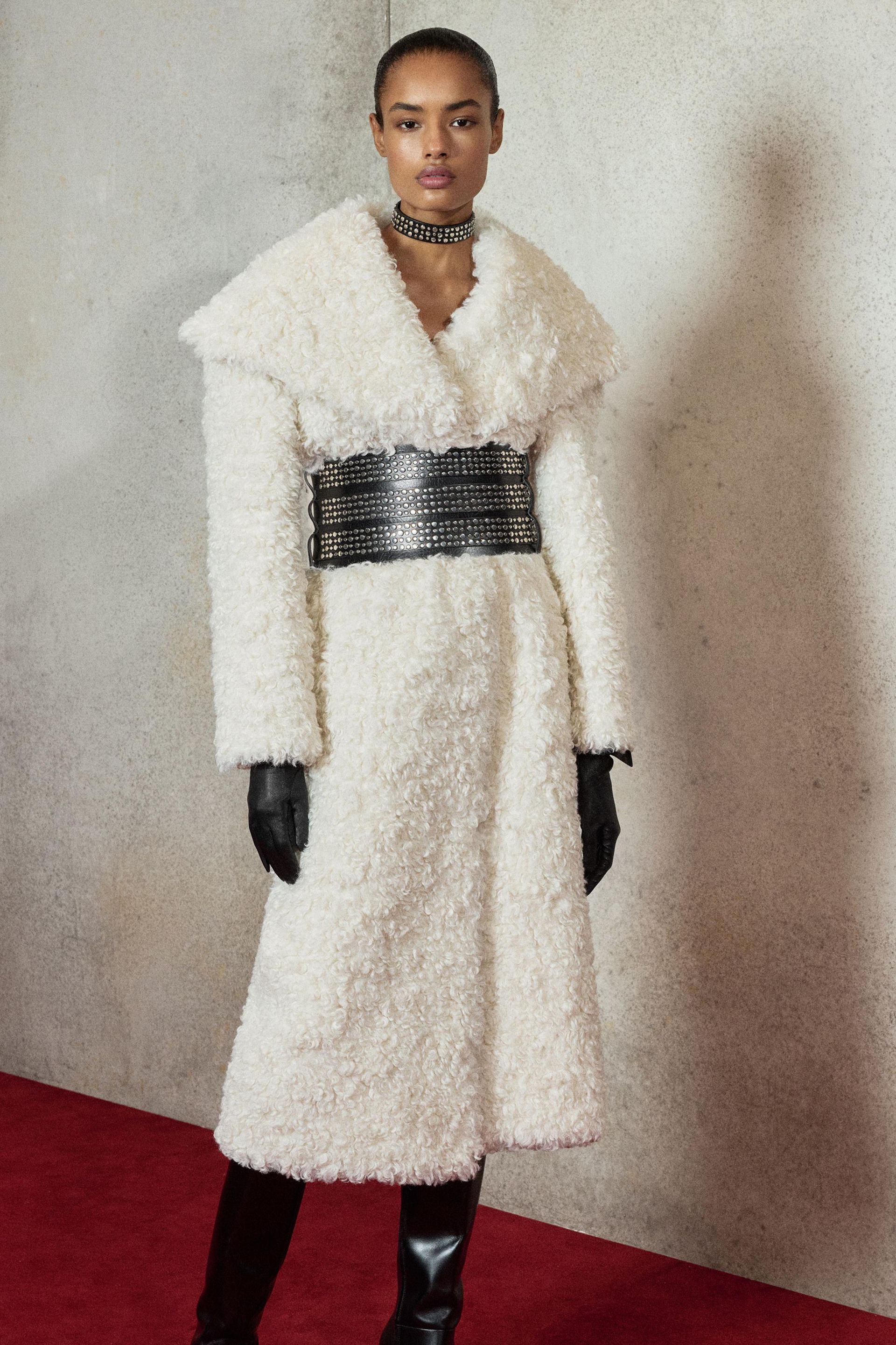 Ludovic De Saint Sernin X Zara Fleece Coat