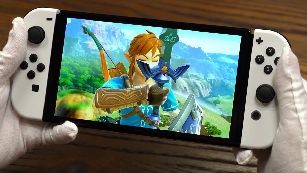 Nintendo Switch OLED hands-on