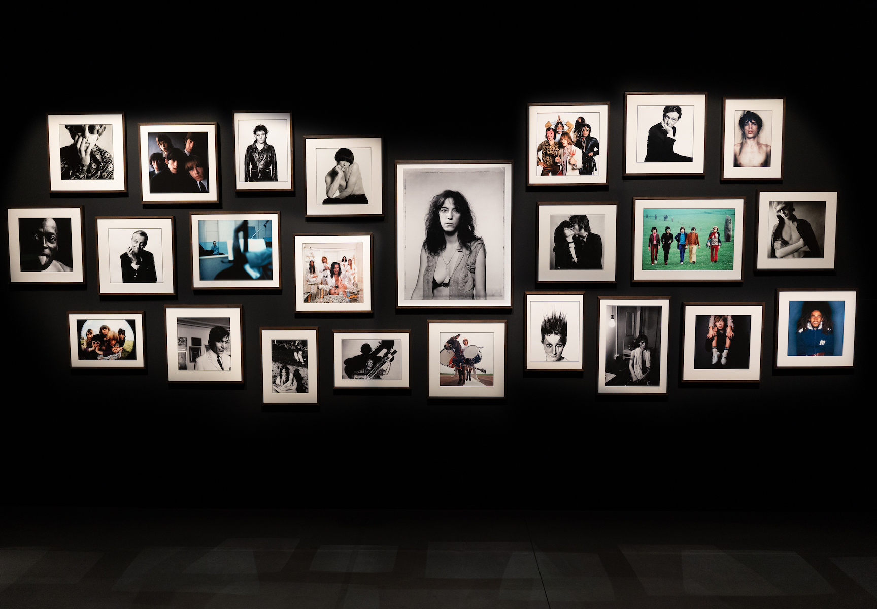 Exhibition View David Bailey's Changing Fashion Retrospective MOP Foundation Spain